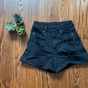 AE Curvy black short